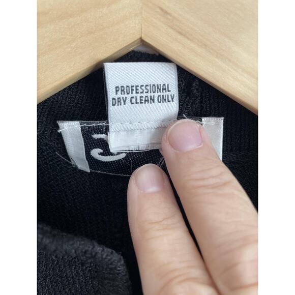 VTG. Toula Cardigan Sweater Womens Size 8 Artsy Ribbon Embroidery Old Money USA - Picture 5 of 9